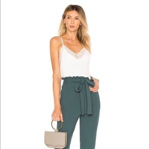 NWT MAJORELLE - DASHER BODYSUIT IN WHITE